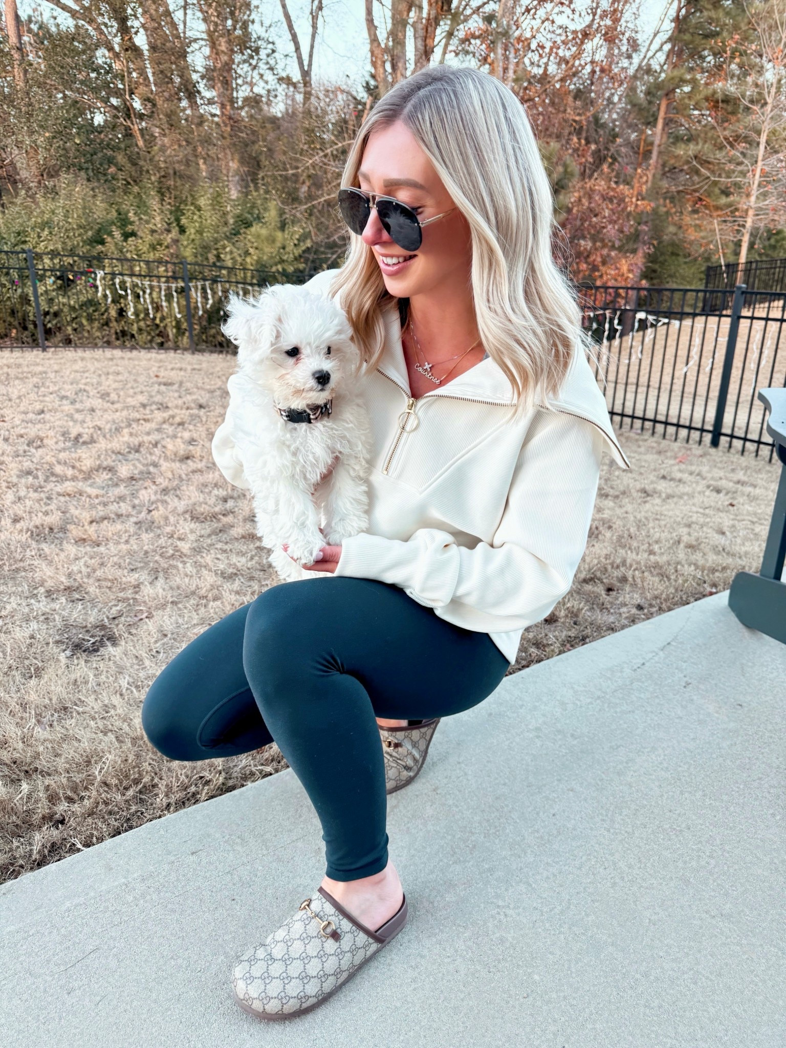 My favorite half zip is 40% OFF and would make the perfect luxe Christmas gift! 🎁✨Cute puppy not included 😜 Sharing it on in stories and you can shop it via the 🔗 in my bio!

Varley, best sellers, Christmas gifts 

#LTKFindsUnder100 #LTKGiftGuide #LTKHoliday