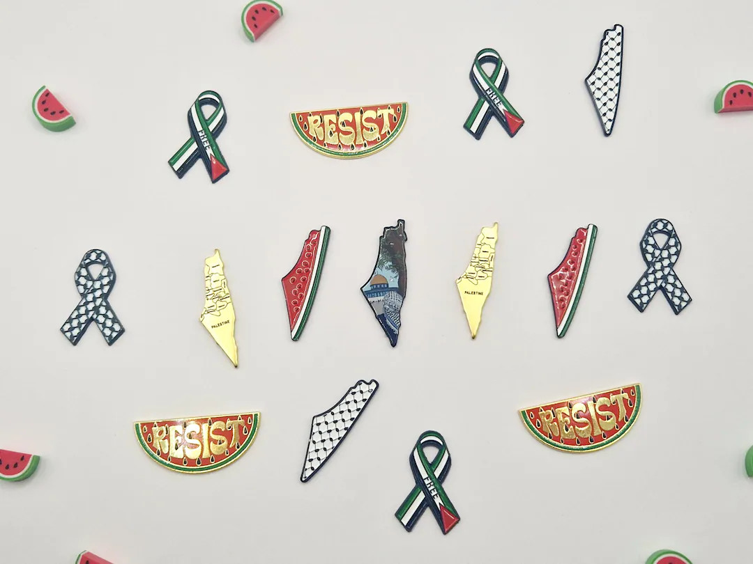 Palestinian Themed Metal Decals. Phone or Laptop Metal Stickers. Awareness Stickers - Etsy UK | Etsy (US)