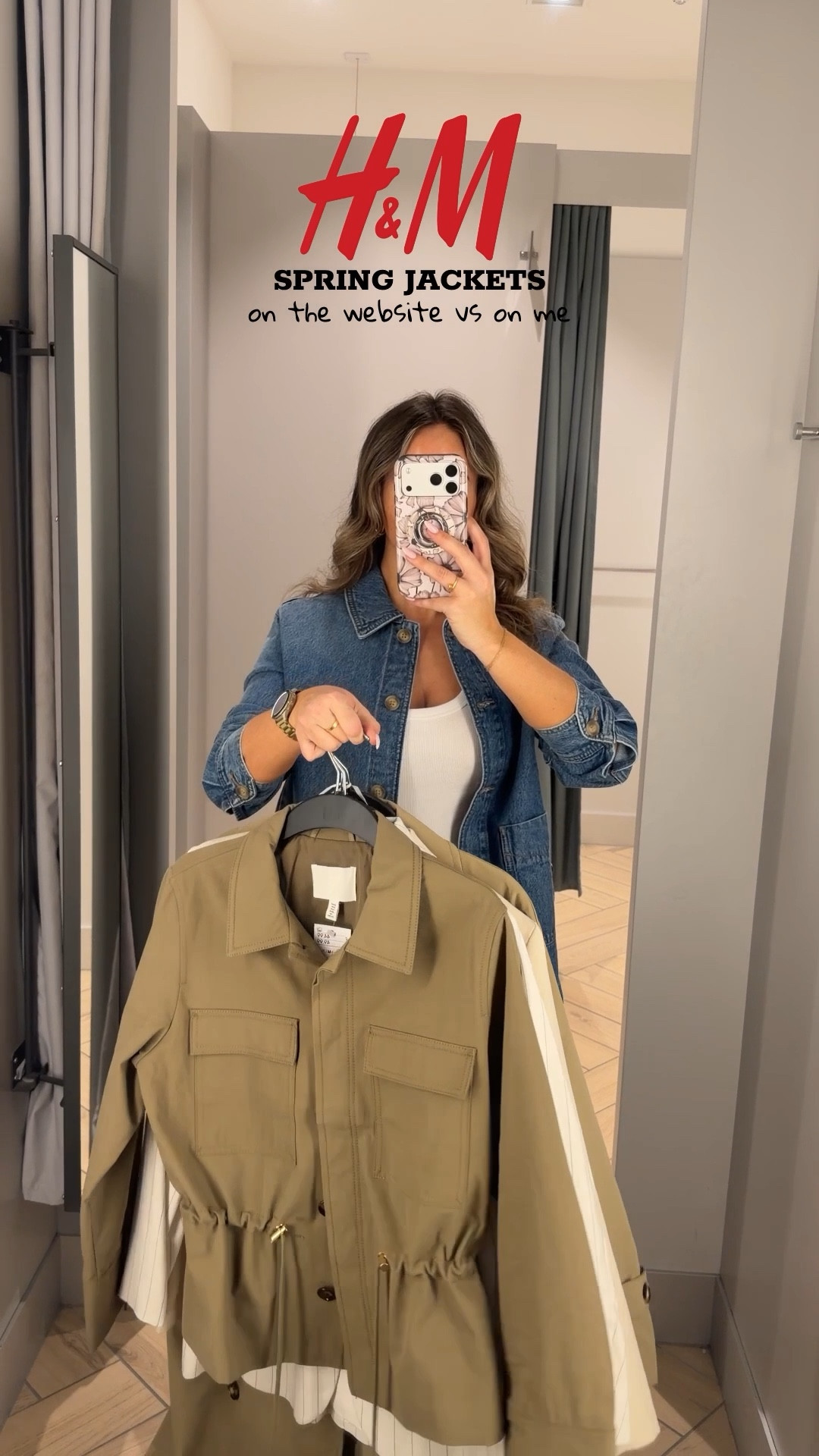 H&M Spring jackets 🌸✨

I’m a uk size 10 and I’m wearing;
Khaki jacket - medium 
Cream blazer - size 12
Trench coat - small (oversized fit)
Pinstripe blazer- size 12

#LTKspring #LTKstyletip #LTKunboxing