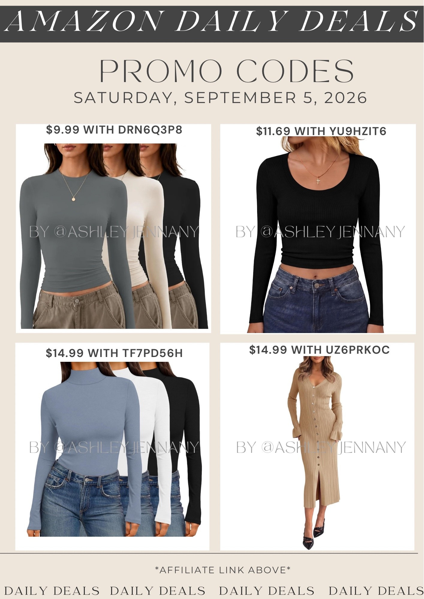 Amazon deals

#LTKMidsize #LTKSaleAlert #LTKSeasonal