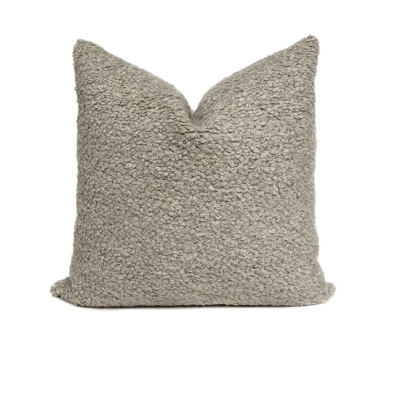 Authentic Alpaca Pillow Cover  Buff Alpaca  Designer Pillow - Etsy | Etsy (US)