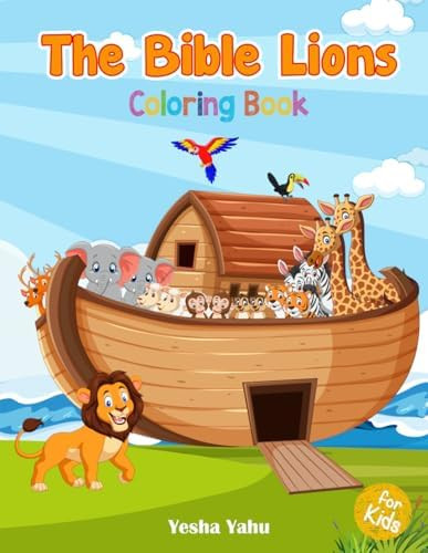 The Bible Lions Coloring Book For Kids: Color 30 Fun Designs of Inspirational Verses & Christian ... | Amazon (US)