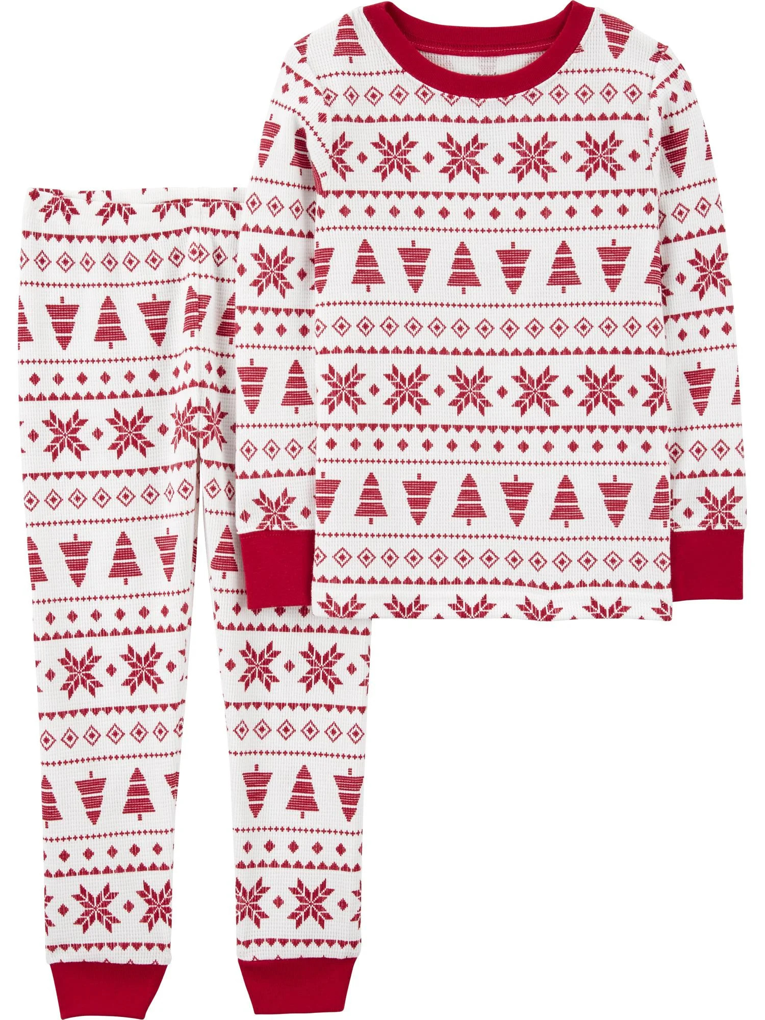 Carter's Child of Mine Toddler Holiday Pajama Set, 2-Piece, Sizes 12M-5T | Walmart (US)
