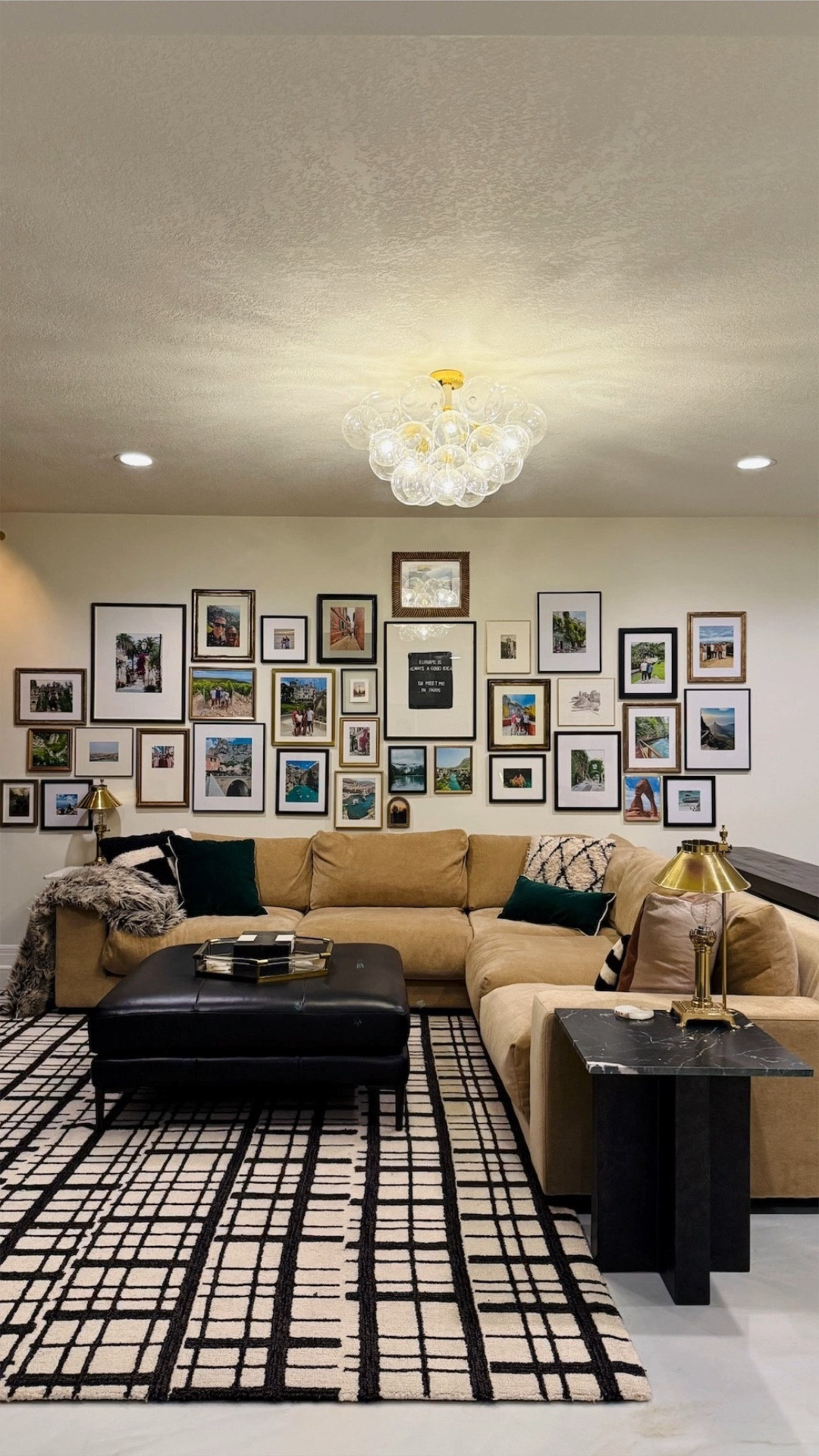 We love our DIY travel gallery wall and add to it after every trip! I use a mix of black and gold frames in a variety of sizes. Start collecting today to build a wall of favorite memories to enjoy for years to come!

#LTKFindsUnder50 #LTKSaleAlert #LTKHome