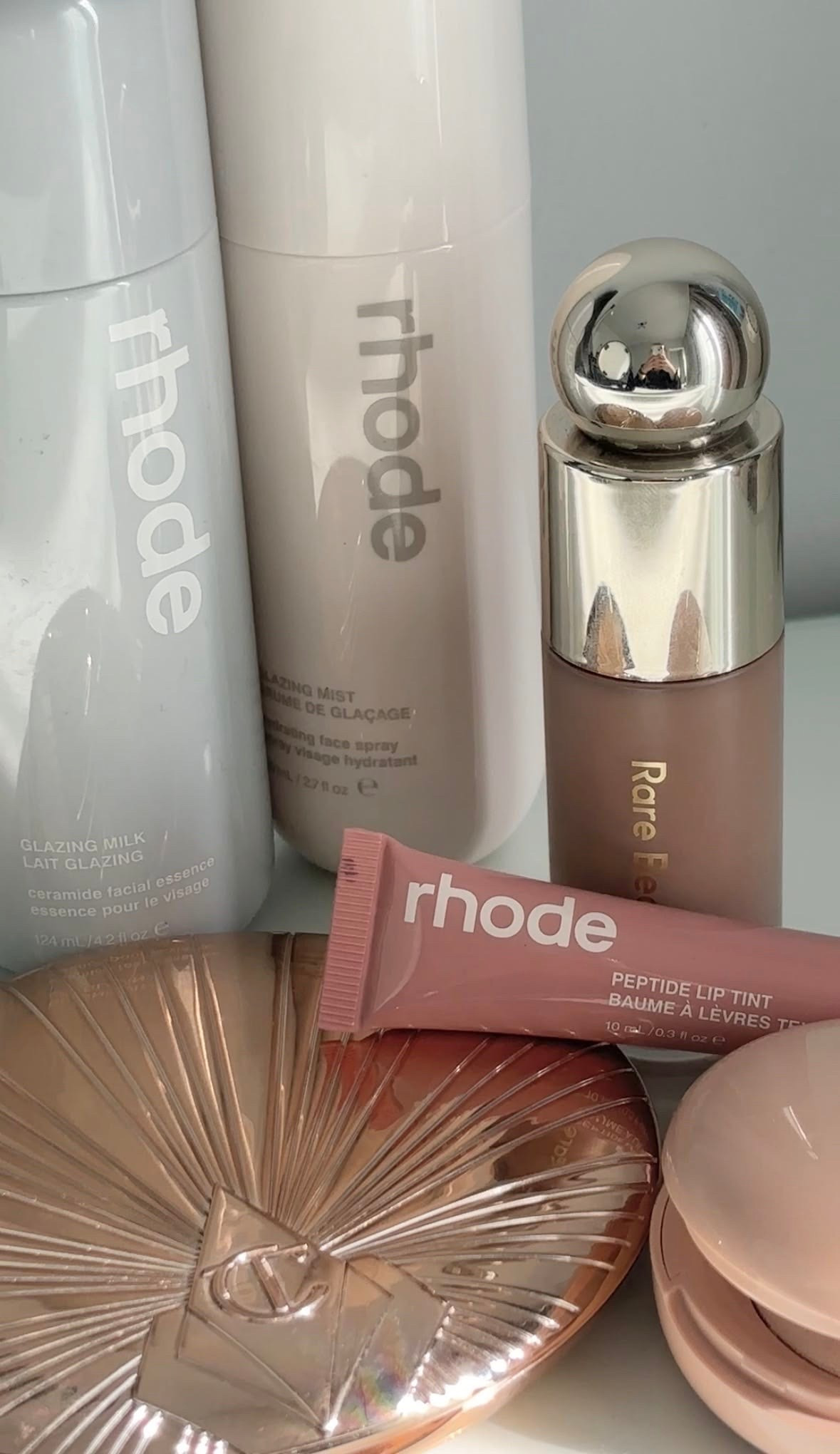 Makeup and skin products!! Perfect routine for a natural summer look! 
-rare beauty 
-rhode 
-Charolette tilbury

#LTKgrwm #LTKselfcare #LTKBeauty