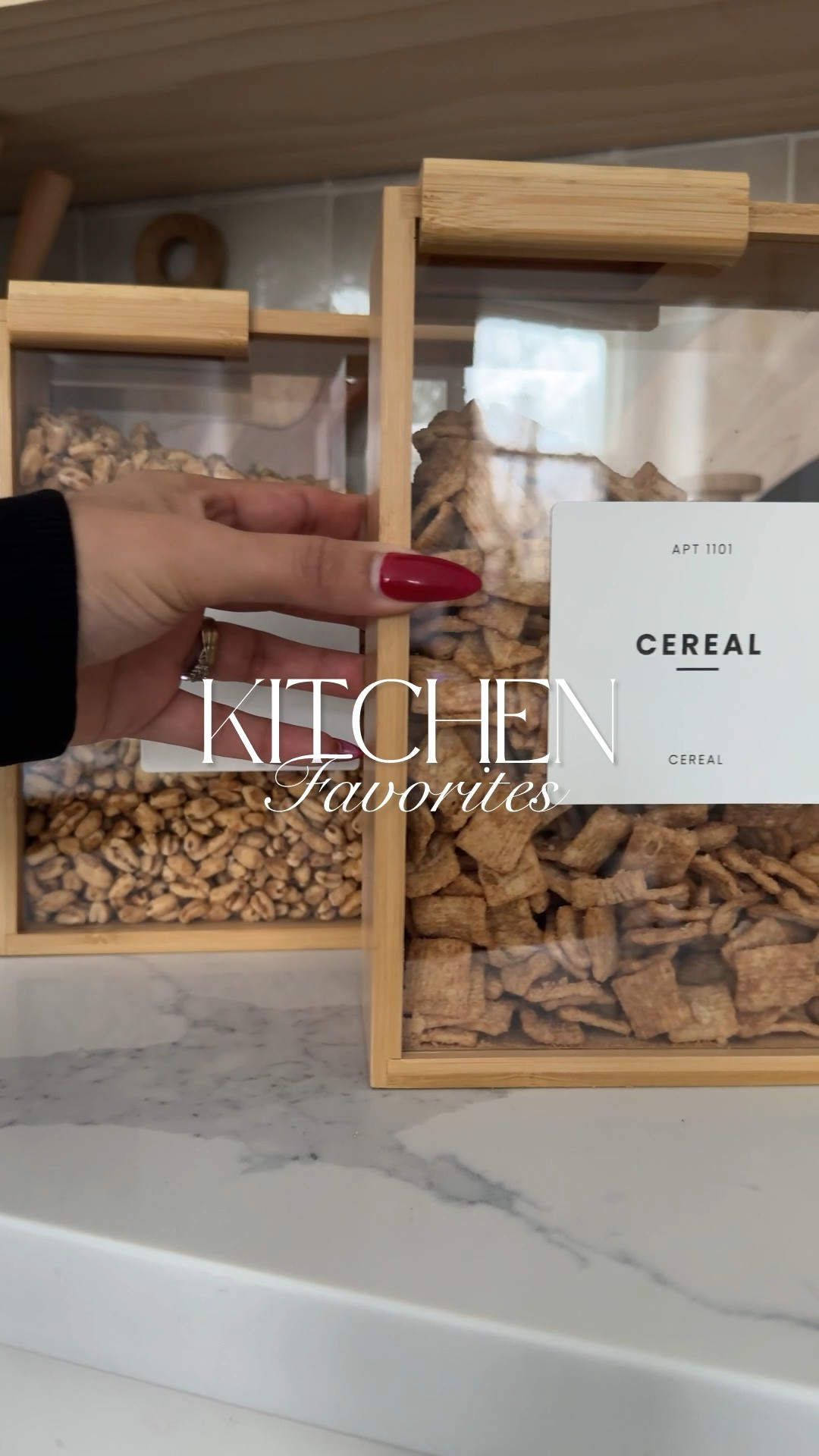 Keeping my kitchen nice and organized has never been easier.
I love these airtight bins. they are great for your rice, chiles, pasta and cereall

#LTKHome