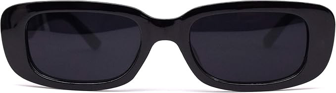 Rectangle Sunglasses for Women Trendy Retro Fashion 90s Sunglasses UV 400 Protection Square Frame... | Amazon (US)