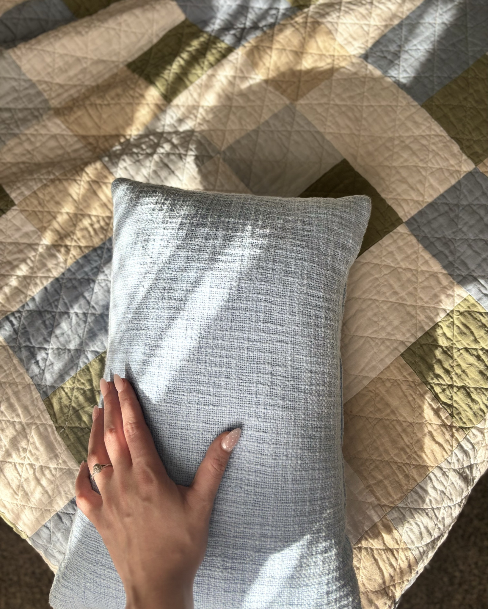 My bedroom needed a quick refresh. This bedding did not disappoint!! 😍 I’ve been loving these color pallets lately. So soft, cozy & up-lifting✨

#LTKdayinmylife #LTKHome #LTKFindsUnder100