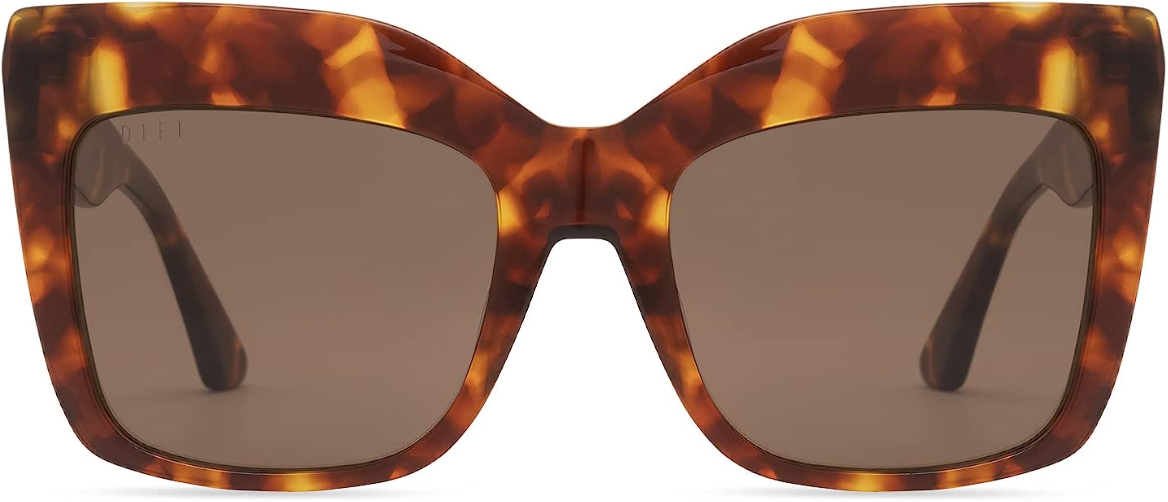 DIFF Eyewear - Vania - Designer Square Sunglasses for Women | Amazon (US)