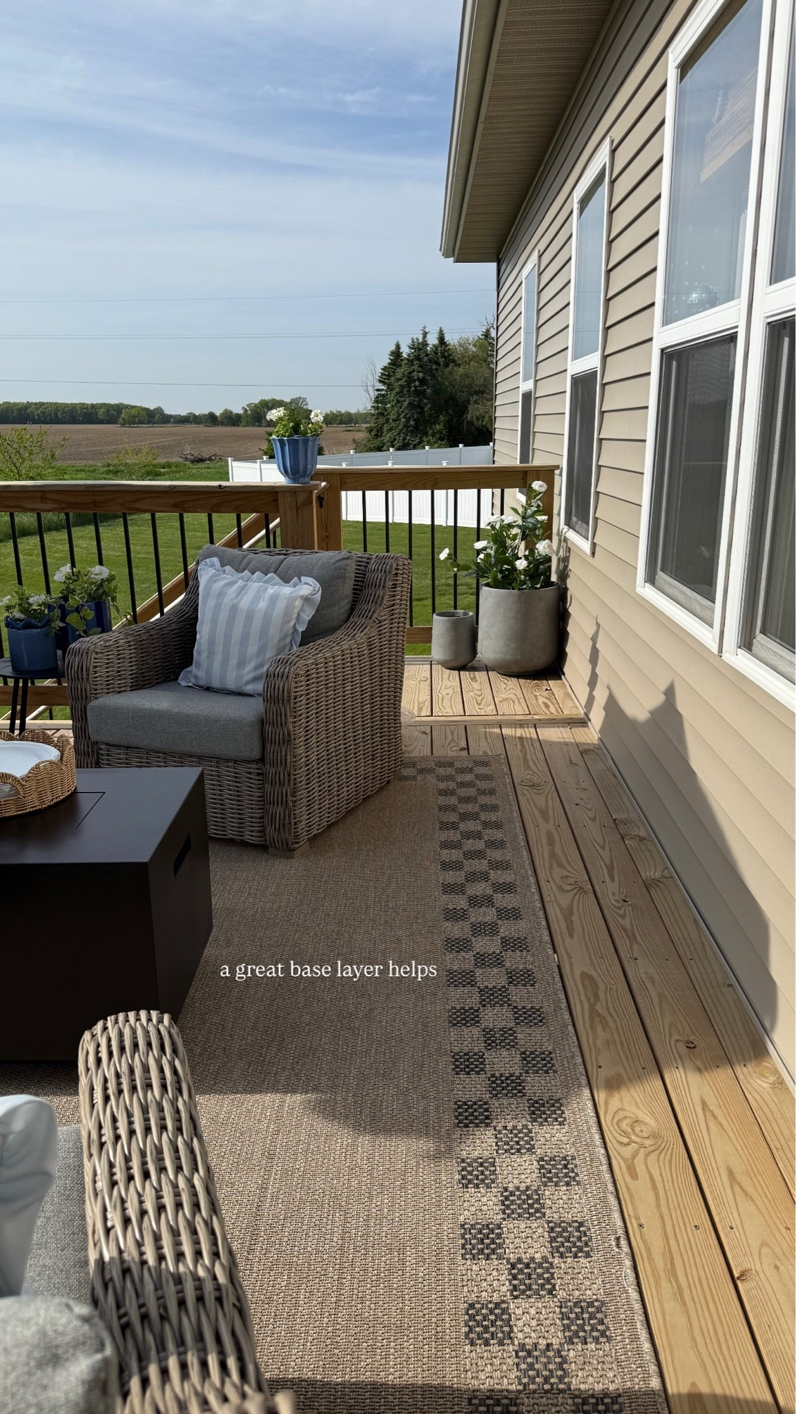 The perfect outdoor rug that last and is affordable @Wayfair 

#wishyouwerehere, #outdoor, #Wayfair, #Ad #WayfairPartner