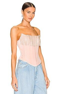 LPA Maddalena Corset in Pink from Revolve.com | Revolve Clothing (Global)