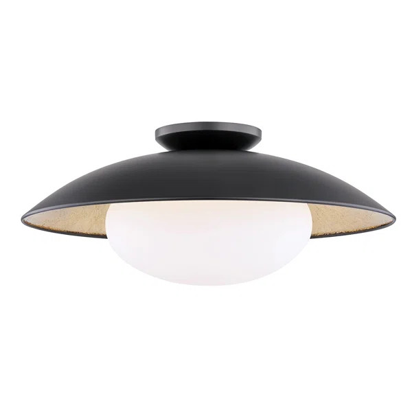 Jason Glass Flush Mount | Wayfair North America