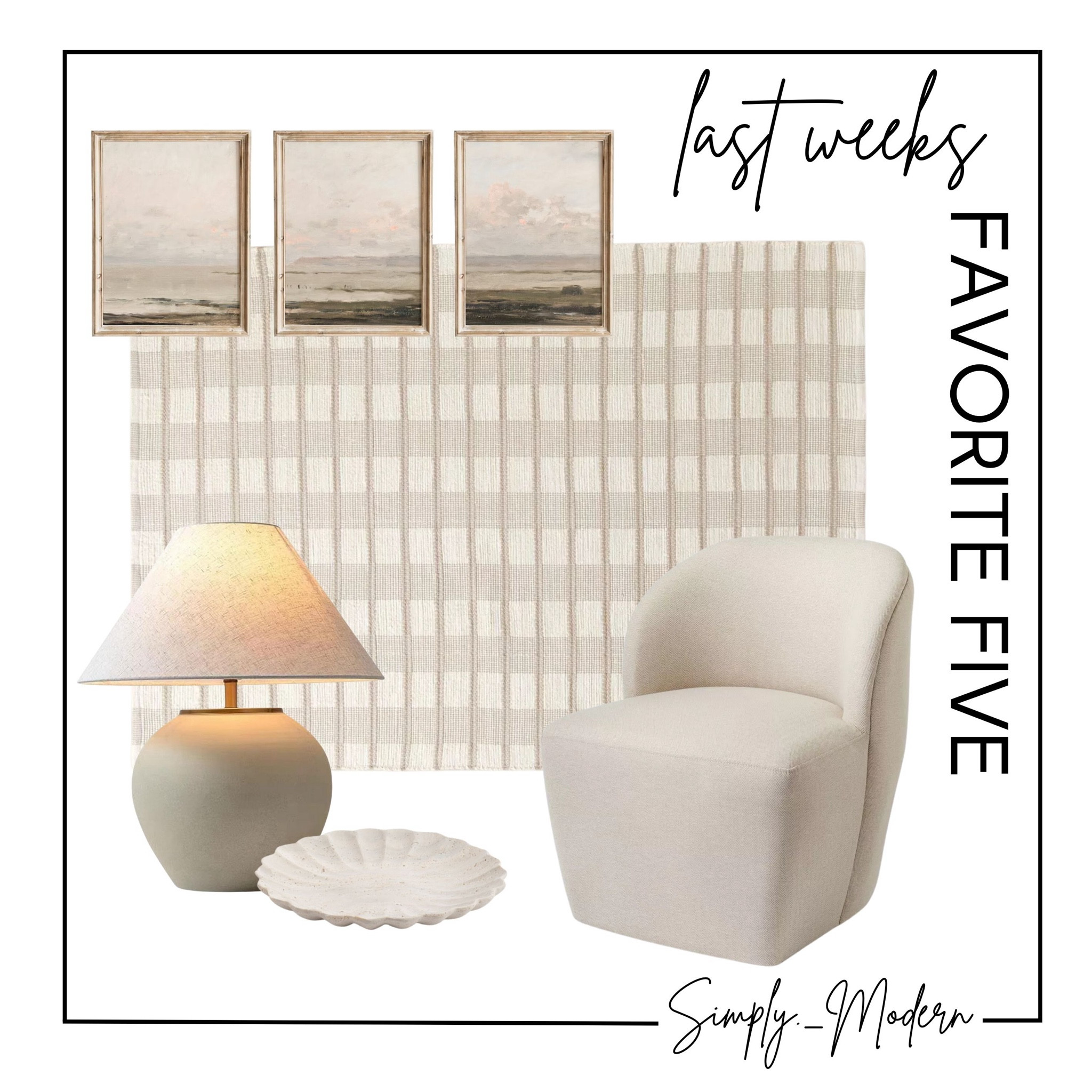 Favorite Five for the week of Oct 1-6, 2024

#LTKHoliday