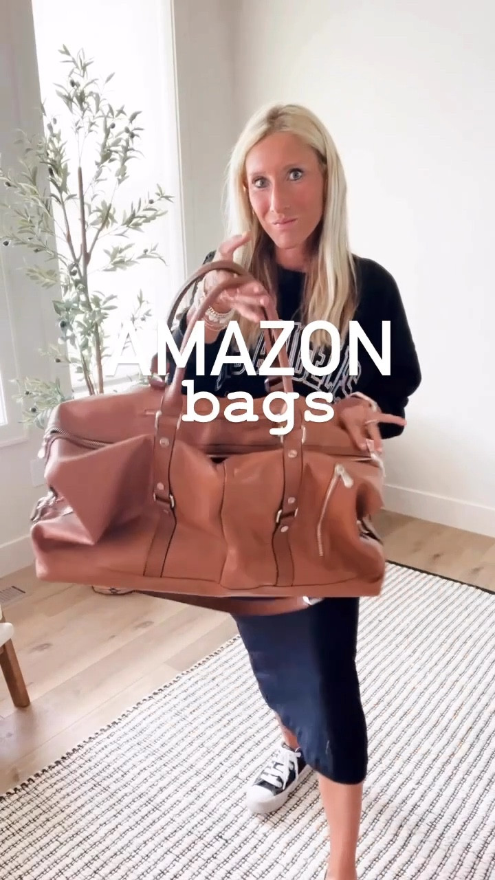 Obsessed with these bags! Perfect for work and travel! Get 5% off both with code:SZONEBAG 

wearing size small in clothing 

#LTKFindsUnder50 #LTKStyleTip #LTKTravel