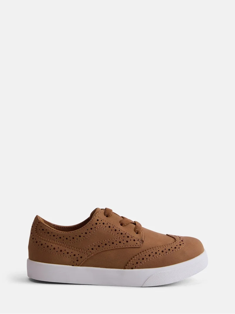 Wonder Nation Boys Perforated Oxford Sneakers | Walmart (US)