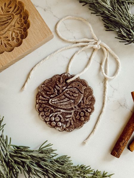 Homemade gingerbread salt dough ornaments for Christmas decor. 

#LTKSeasonal #LTKhome #LTKHoliday