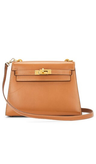 Hermes Mini Kelly Shoulder Bag in Gold | Revolve Clothing (Global)