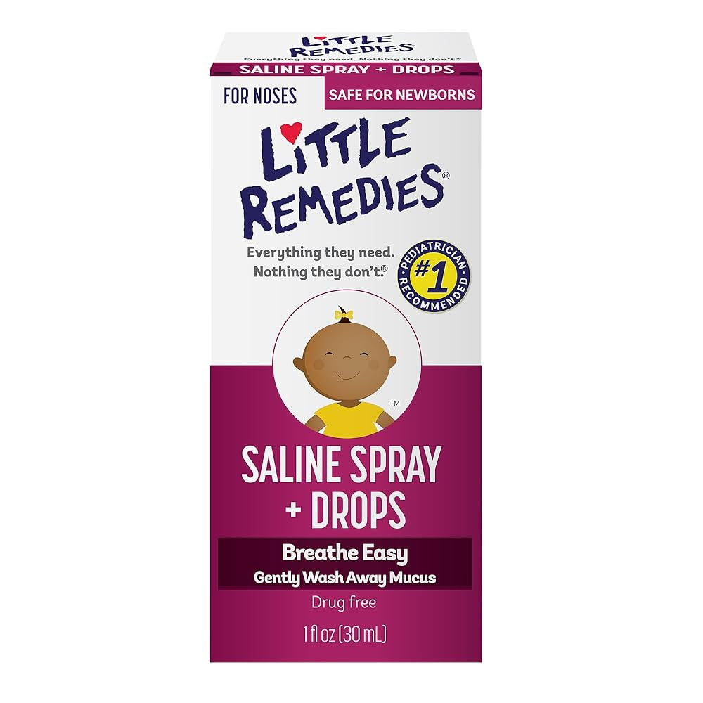 Little Remedies Noses Saline Spray Drops, 1 Fl Oz | Amazon (US)
