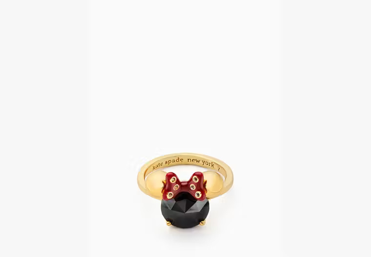 Disney X Kate Spade New York Minnie Ring | Kate Spade Outlet