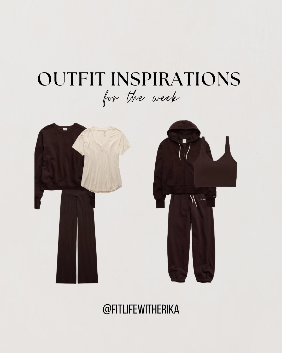 Fall sporty chic outfit inspirations by Aerie.

Giving cozy, elevated, and effortless style. Whether you’re running errands, hitting the gym, or lounging at home, Aerie’s fall collection has you covered. 🖤

Shop the sale now & update your fall wardrobe before it’s gone!

#LTKFallSale #LTKActive #LTKFamily