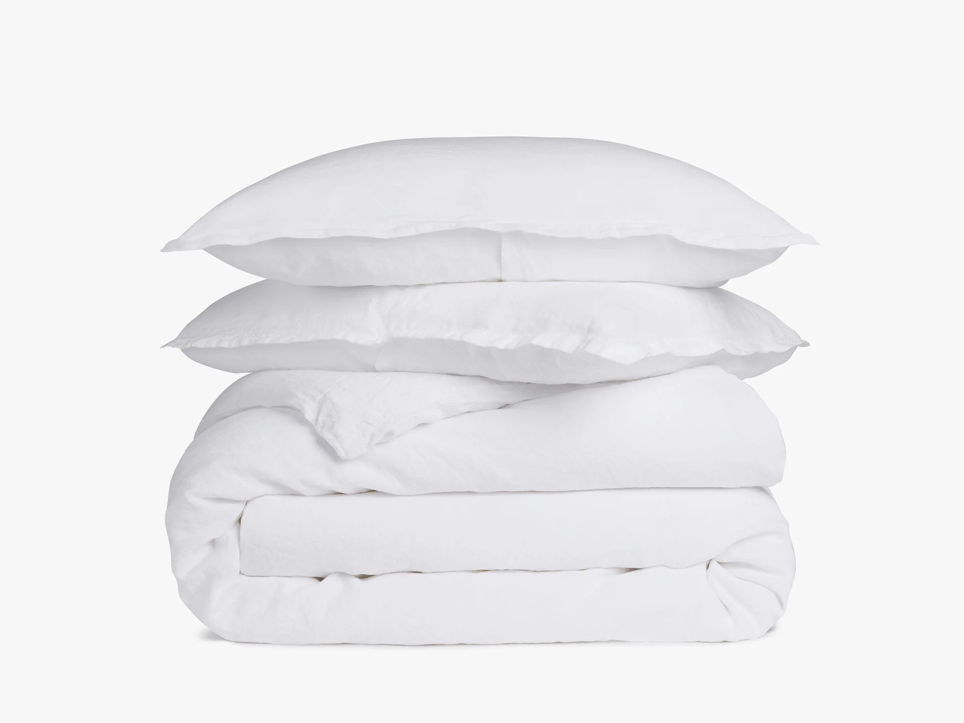 Linen Duvet Cover Set - Evergreen F/Q | Parachute