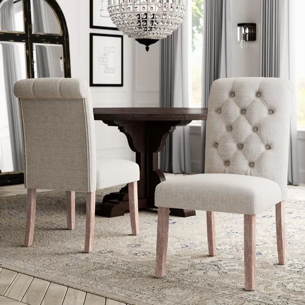 Malinda Tufted Upholstered Side Chair (Set of 2) | Wayfair North America