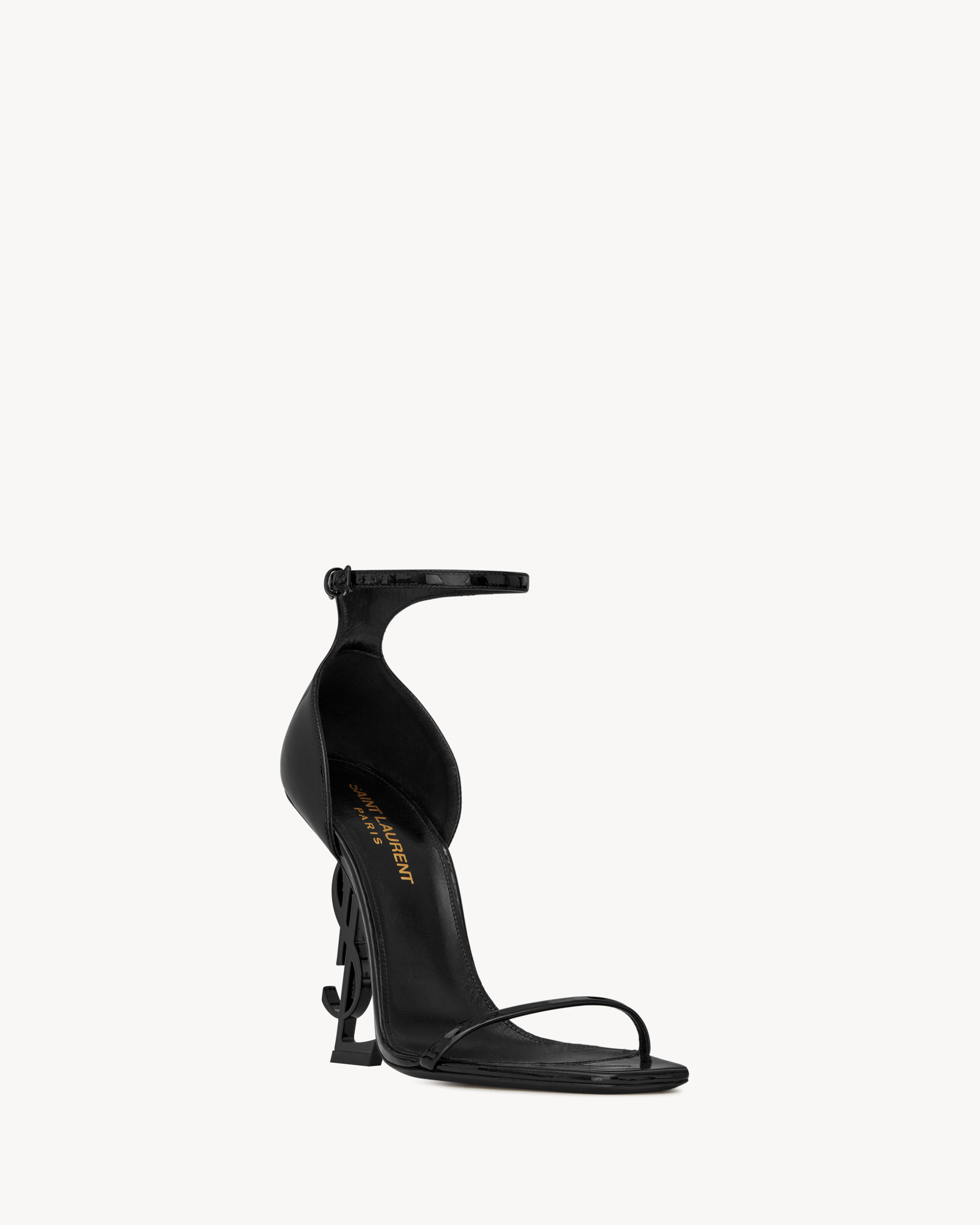 opyum sandals in patent leather | Saint Laurent Inc. (Global)