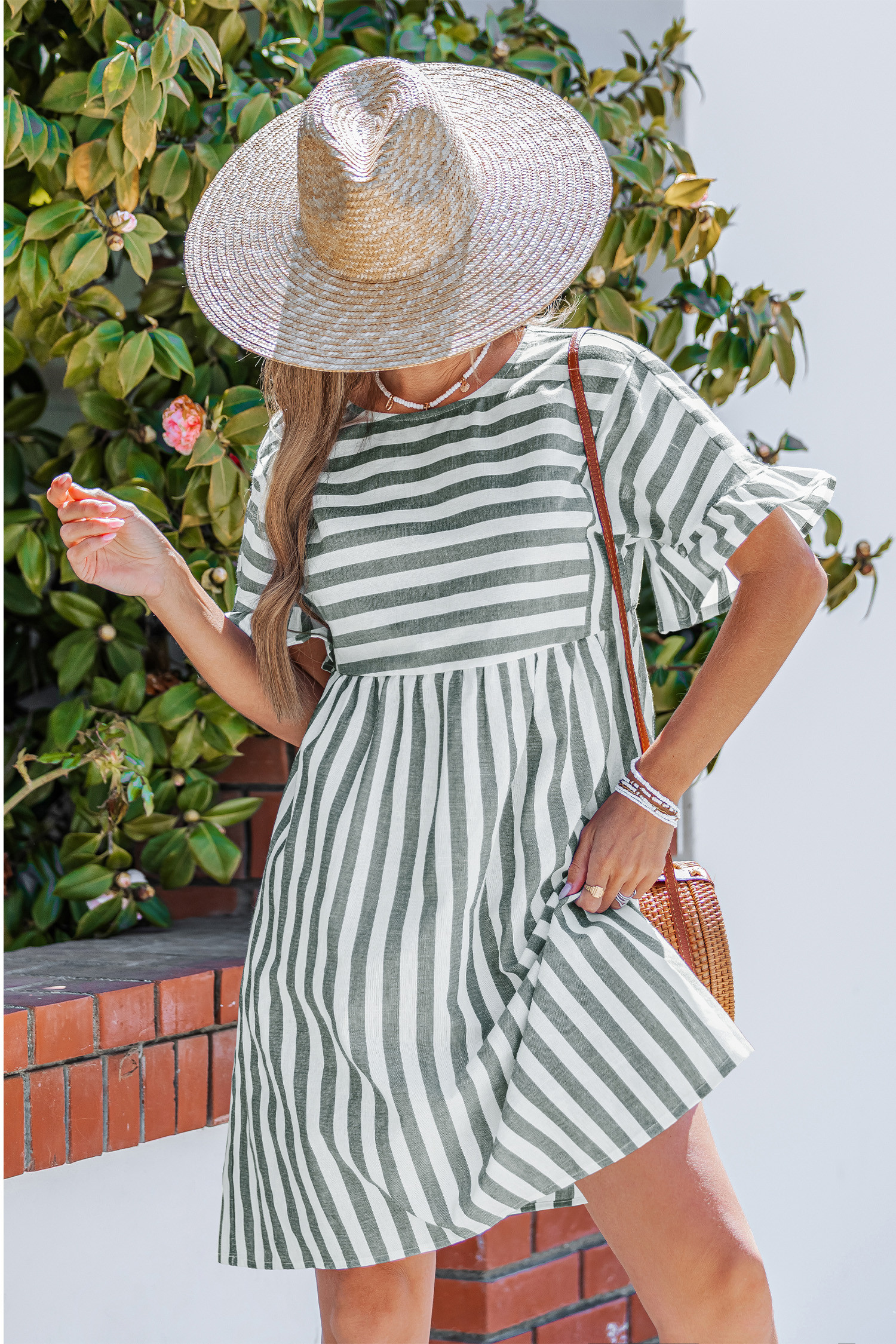 NewEthereal Sky Striped Mini Dress | Cupshe US