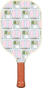 Court Pickleball Paddle - Carbon Fiber, Honeycomb Core, Cushioned Non-Slip Grip - Premium, Aesthe... | Amazon (US)