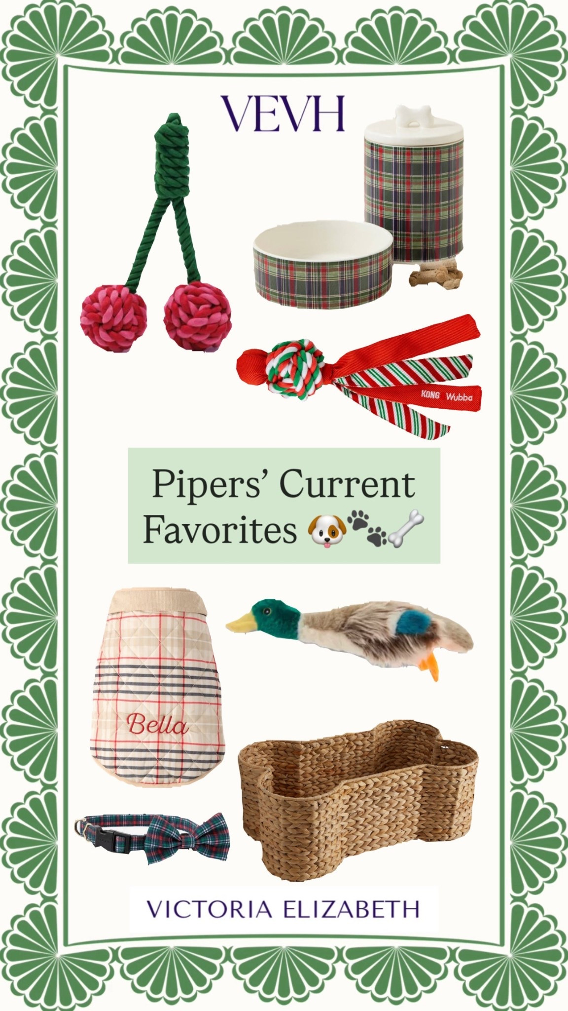 Pipers current favorite things!! As we get towards the holidays, we’ve been thinking on some fun outfits & presents for the little pup ❤️🐾 What are your puppies loving lately!?

#LTKPets #LTKGiftGuide