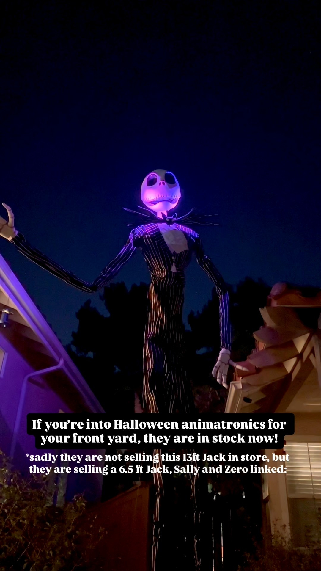 Jack Skellington Halloween outdoor animatronics

#LTKSeasonal #LTKHome