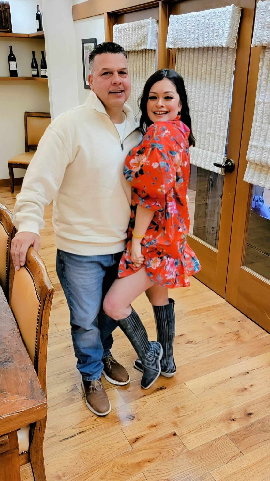 Wearing a small in the dress. Medium in the bloomers


#LTKOver40 #LTKPetite #LTKSaleAlert