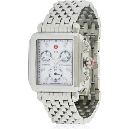 Michele Deco Day Diamond Women's Watch, MWW06P000014 | Walmart (US)