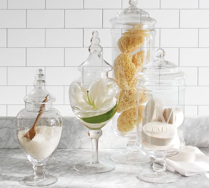 Classic Handcrafted Glass Apothecary Jars | Pottery Barn (US)