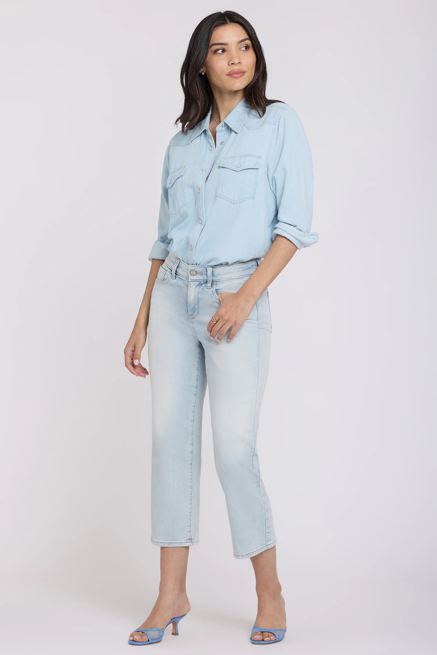 Piper Relaxed Crop Jeans - Desert Shoreline | NYDJ