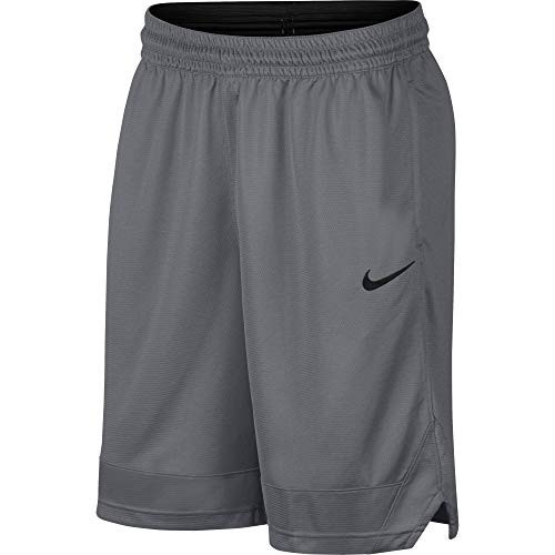 Nike Dri-FIT Icon, Men's basketball shorts, Athletic shorts with side pockets, Cool Grey/Cool Grey/Black, M | Amazon (US)
