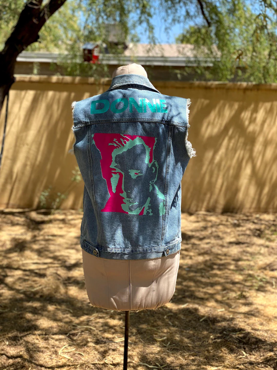 NKOTB New Kids on the Block Custom Silhouette Denim Jean Vest or Jacket - Etsy | Etsy (US)