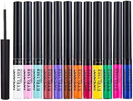 Emirde 12 colors Matte Colorful Liquid Eyeliner Set, Color Gel Eyeliner, Great Versatility Liquid... | Amazon (US)
