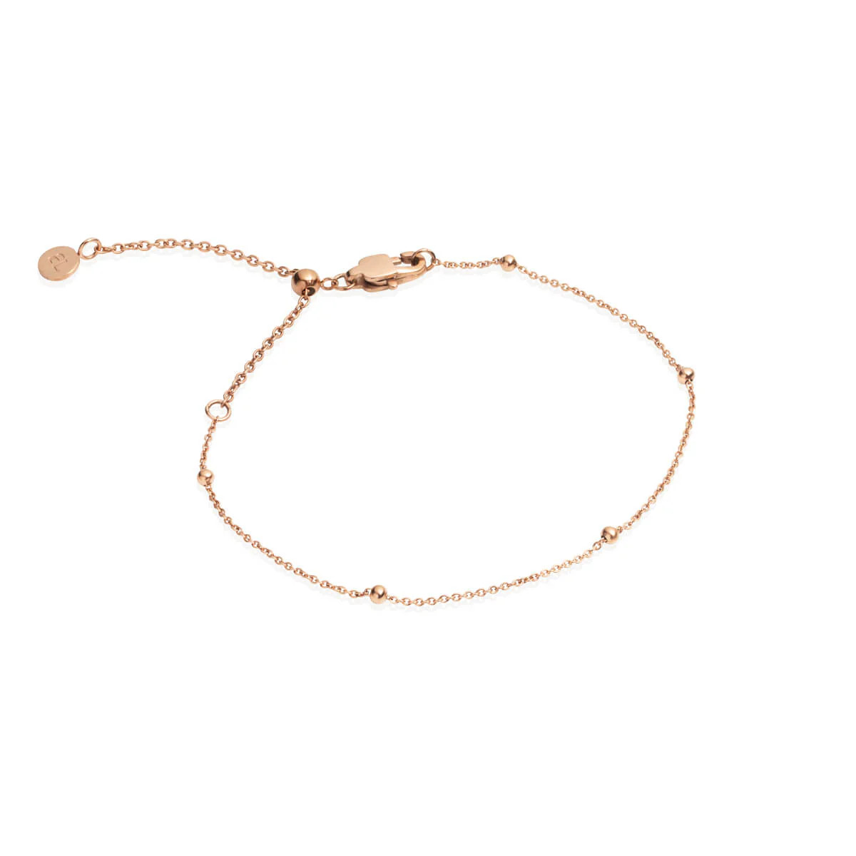 Sphere Chain Bracelet (Rose Gold) | Abbott Lyon
