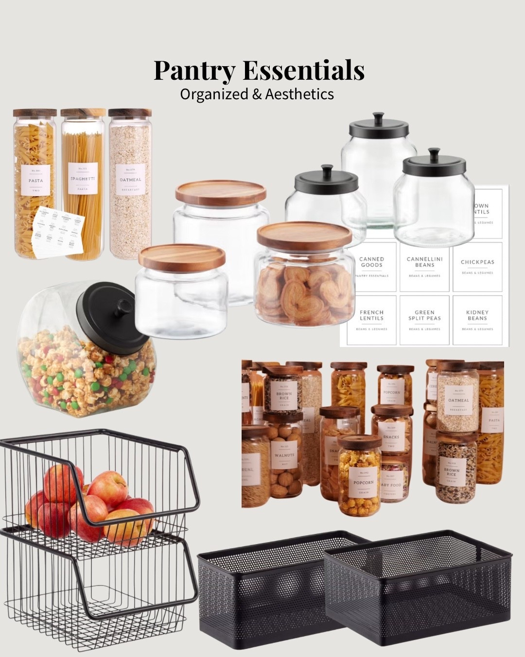✨ Pantry Goals ✨

Transform your kitchen into a clutter-free, Pinterest-worthy space with these pantry organizers. 🏡 From clear bins that make snacks easy to find to stackable canisters that keep dry goods fresh, these picks make it simple to see exactly what you have—no more buying duplicates or losing items in the back of the shelf.

✔️ Maximize space
✔️ Keep food fresh longer
✔️ Easy to clean + aesthetic

Perfect for creating a pantry that looks good and works hard for your family. Tap to shop my favorite organizers and start your pantry glow-up today! 🤍

PantryOrganization
#HomeOrganization
#OrganizedHome
#KitchenOrganization
#StorageSolutions
#DeclutterYourHome

#LTKFindsUnder100 #LTKSaleAlert #LTKHome