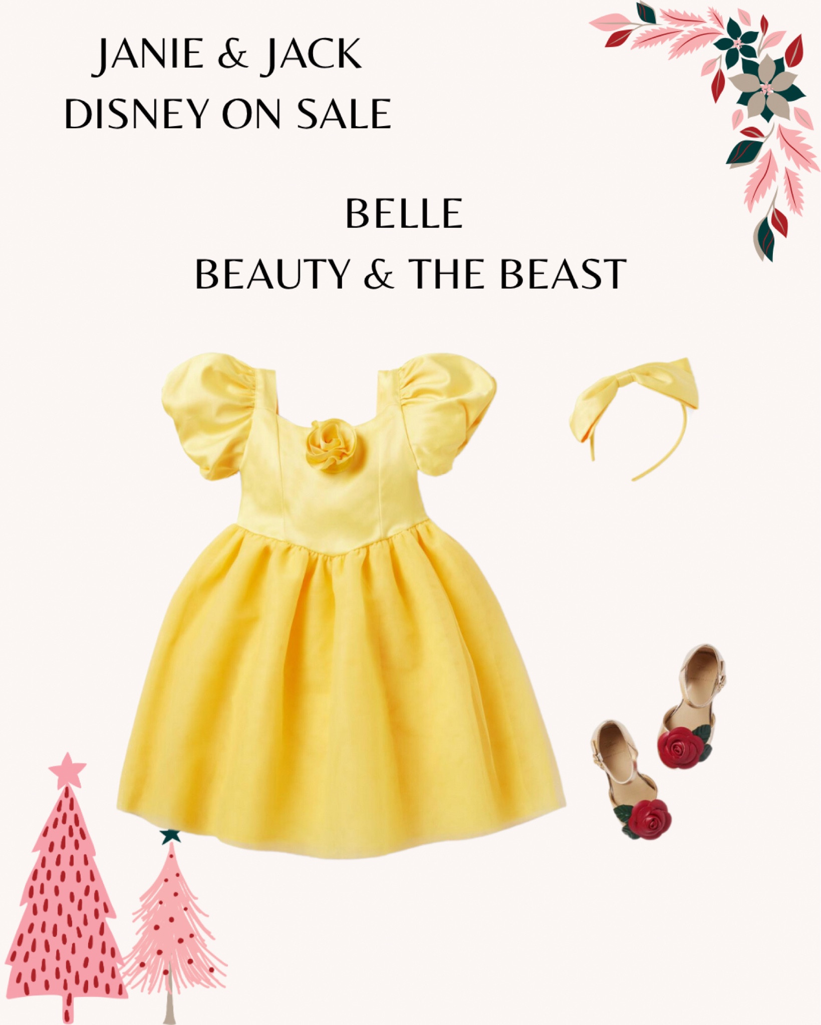 The most adorable Belle outfit. 
Disney X Janie and Jack. 

#LTKkids #LTKHoliday #LTKGiftGuide