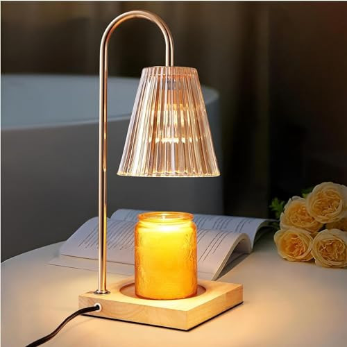 Candle Warmer Lamp, Electric Candle Warmer with Timer & Dimmer, Candle Lamp Warmer Compatible with Small & Large Candle, Candle Holders for Home Decor, Candle Melter Top Melting for Scented Wax | Amazon (US)