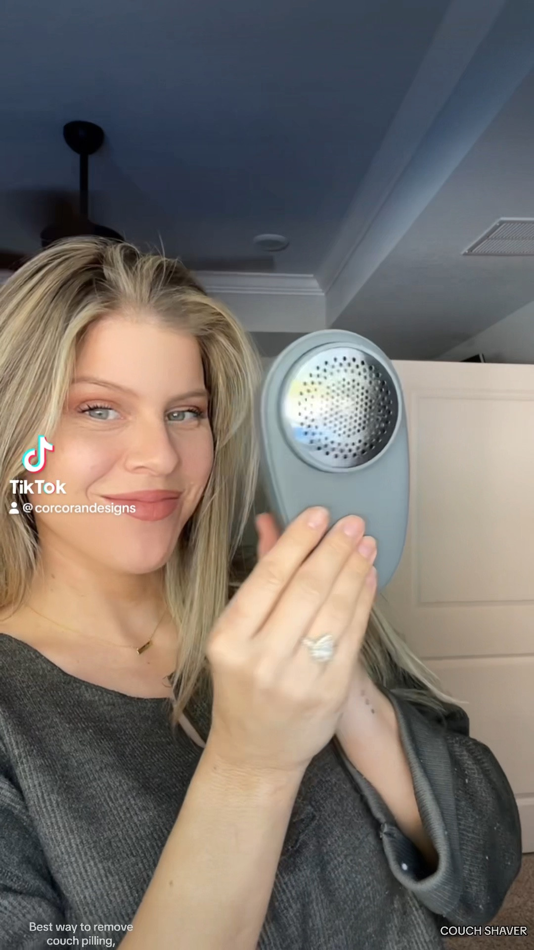 If you have pets that like to scratch your furniture, you NEED this!! 🙌🏼

So I love having nice things, but my cats have a mind of their own and like to scratch up all our nice furniture🤨

I was at my wits end with what to do because the couch is the center of our living space, and I always felt it looked horrible with all the scratches!! 

I used to actually sit there with scissors and cut the strings one by one… my husband thought I was crazy lol and it took SOO much time, im embarrassed to say how long 😬

Anyways.. I was scrolling through @amazon and found this amazing @amazonhome product!!! It’s an electric razor essentially made to cut all the couch strings without damaging your couch!!! 🤯

It was affordable, easy to use, and ALL (there were a lot) of the couch strings got cut in such a short amount of time! There’s even a container on the shaver that catches all the strings and fuzz. 

✨Follow @corcoran.designs for home organization tips! 

Fabric shaver, couch pilling, Amazon home, Amazon must have gadgets, Amazon finds, Amazon must haves, couch shaver, gift idea, Amazon home hack

#Amazonhome #Amazonmusthavegadgets #Amazonfinds #Amazonmusthaves #couchshaver #Christmasgiftidea #Amazonhomehack #couchhack #petlovers #catlovers #catscratch #catscratcher

#LTKsalealert #LTKVideo #LTKhome