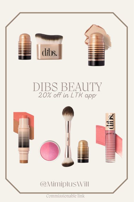 20% off dibs beauty with in code app on ltk! 

Makeup | summer glow | beauty | clean girl | glow makeup | blush | bronzer 
Follow @mimipluswill for more! 

#LTKFindsUnder100 #LTKSaleAlert #LTKBeauty