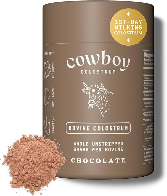 Cowboy - The Exclusive 1st Milking, Whole, Grass Fed Colostrum Supplement for Full Body Health - ... | Amazon (US)