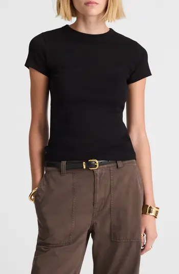 The '90s Crewneck Compact Cotton T-Shirt | Nordstrom