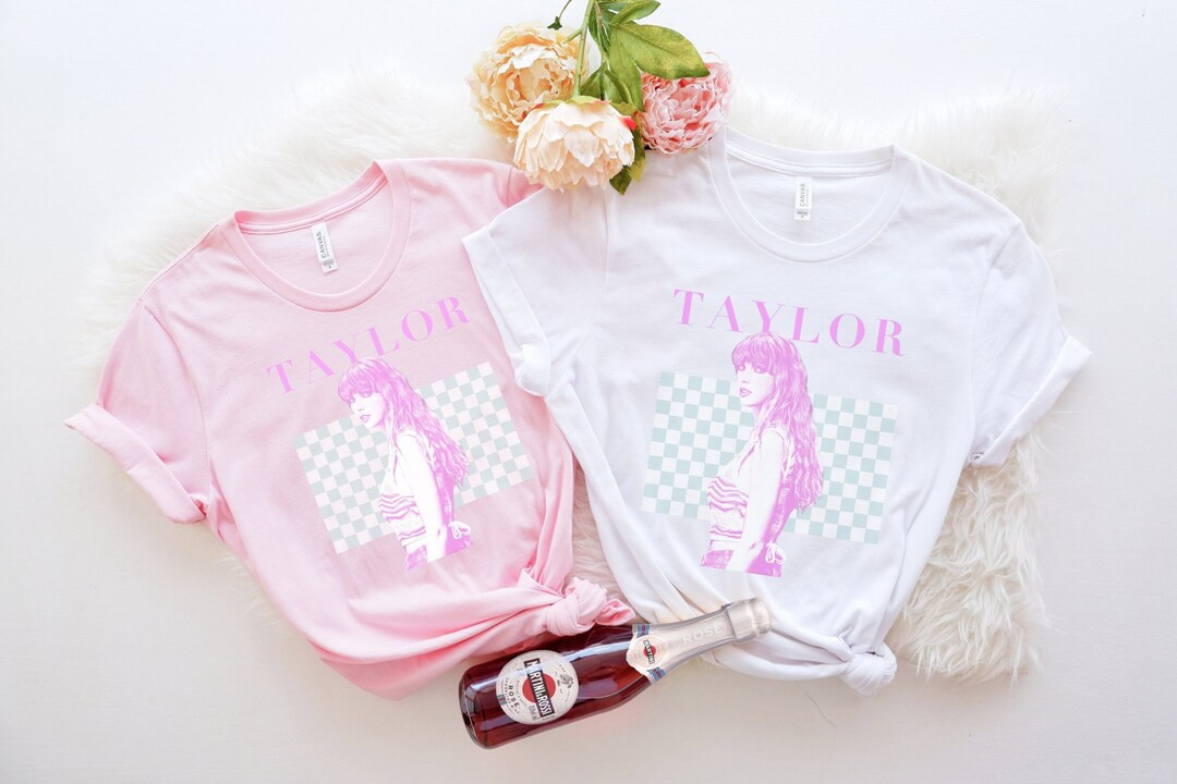 Taylor Swift Eras Tour Checkered Concert Shirts - Swiftie Fan tshirt - Taylor Swift t-shirt - Lov... | Etsy (US)