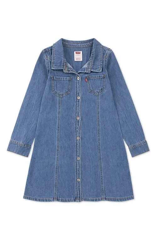 levi's Western Denim Shirtdress in Drew Me In at Nordstrom, Size 24M | Nordstrom