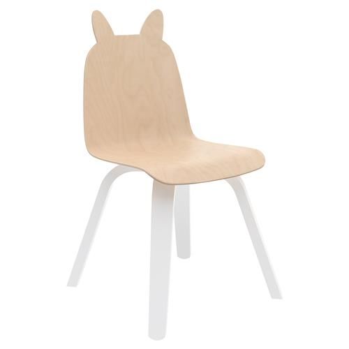 Rabbit Play Chairs by Oeuf - Birch - Set of 2 | Kathy Kuo Home