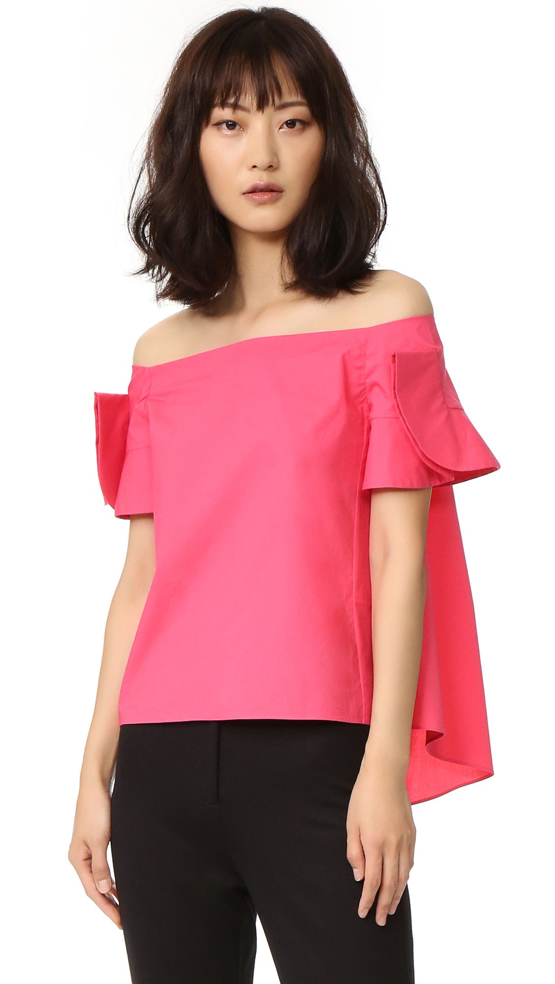Off Shoulder Top with Ruffle | Shopbop